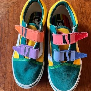 Kids Vans Crayola crayon old school Vans